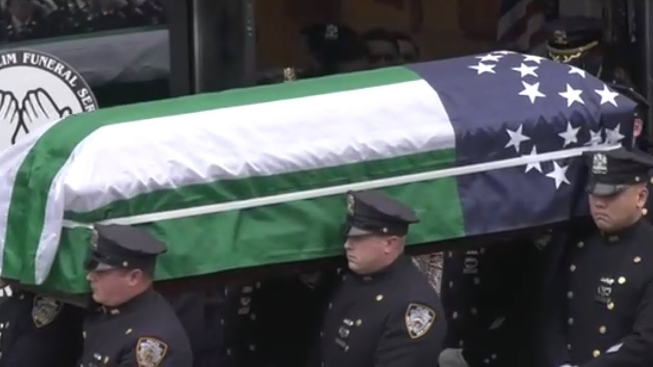 Funeral for Slain NYPD Cop Adeed Fayaz Shot during Attempted Robbery in ...