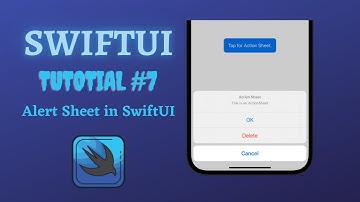 How to Create Alert Sheet in SwiftUI | Alerts in SwiftUI | SwiftUI Tutorials for Beginners 2021