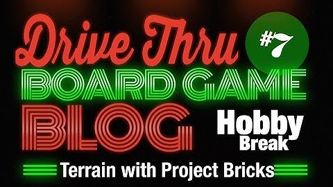 Hobby Break #7 - Terrain with Project Bricks