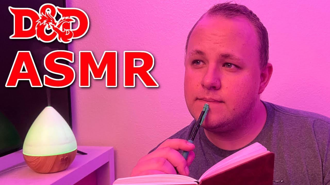 ASMR Dungeon Master Bounces Some Ideas Off You Before Game Night