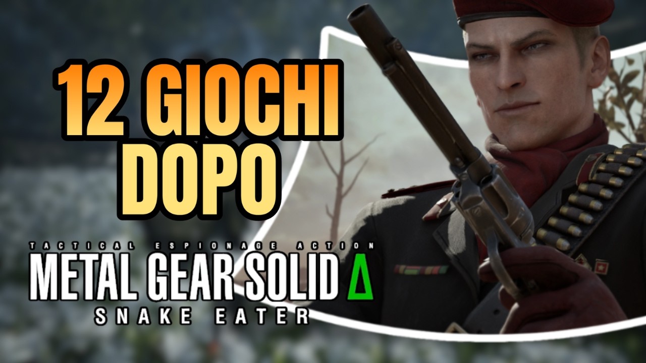 Dopo Metal Gear Solid Delta Δ, DEVI giocare QUESTI 🎯 (e l’ordine VERO della saga)