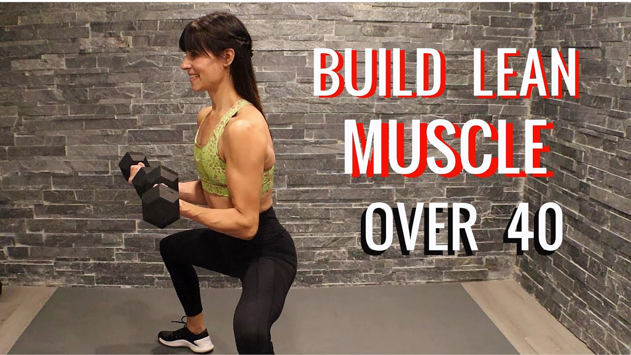 Build Lean Muscle Over 40 || Full Body Drop Set Workout || Earthbound ...