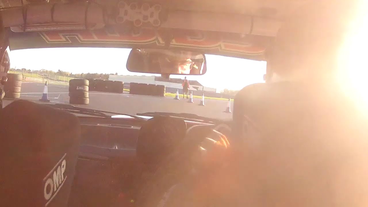 Tegiwa Donington Rally 2025 Incar SS2 Paul Rees Ian Faulkner Astra GTE - off into Gravel Trap