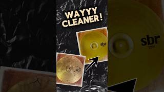 How to clean your cymbals THE RIGHT WAY! #bwdrums #cymbals #cymbalcleaning #zildjian #drums
