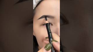 1 second me eyebrows banaye || #shorts #eyebrows #eyebrow #eyebrowtips #eyemakeuptutorial