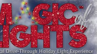 Magic of  Lights PNC Arts Center NJ Dec 2018 Christmas Season