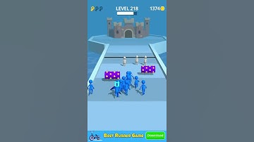 Join Clash 3d Game #shorts level 218 Defeat Gameplay Walkthrough #newgame2021 (iOS-Android)