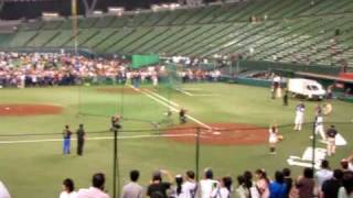 20090611サラリーマンナイト小関竜也登場＠西武ドーム