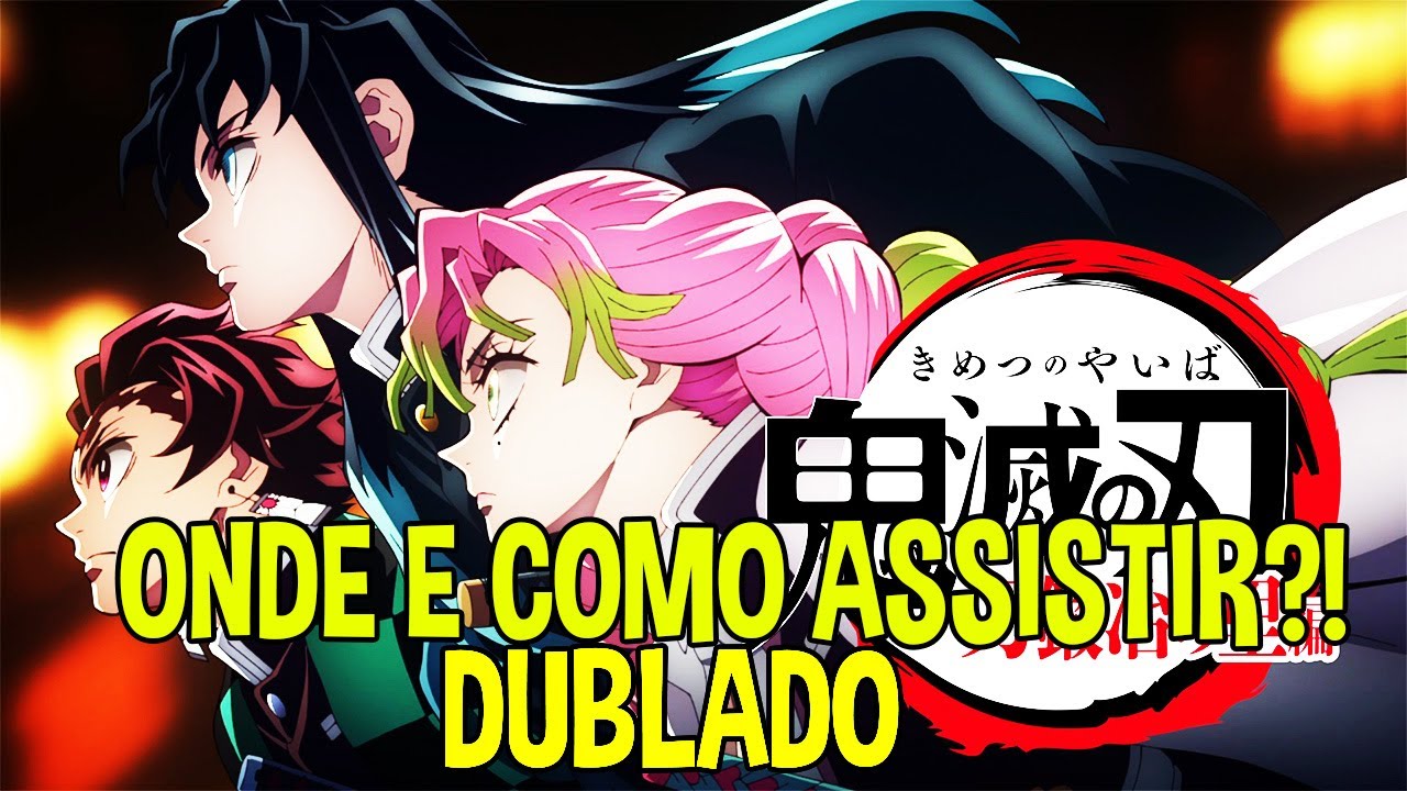 ONDE E COMO ASSISTIR! Demon Slayer: Kimetsu no Yaiba Swordsmith