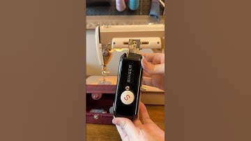 Vintage button holer. How to sew button holes #sewing #sewingmachine #howtosew