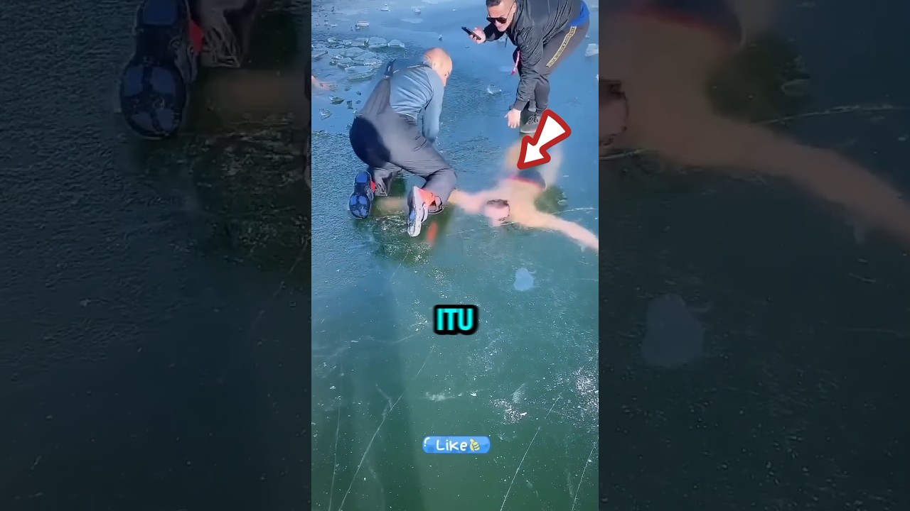 Penyelam Ini Hampir Terjebak Selamanya di Bawah Danau Es! #shorts