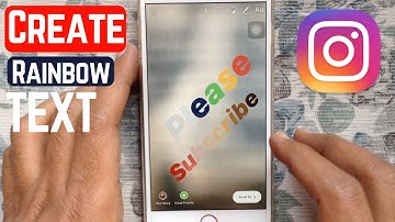 How to Create Rainbow Text on Instagram Stories (Easy Way)