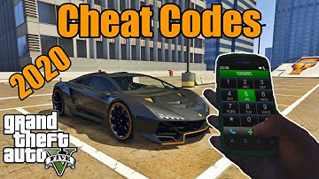 GTA 5 PHONE CHEATS 2021 (PS4, XboxOne & PC)
