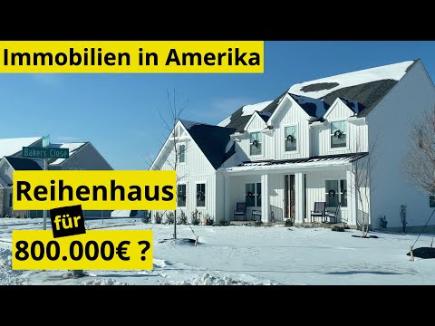Neubaugebiet in Amerika: