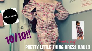 PLT DRESS HAUL TRY ON!