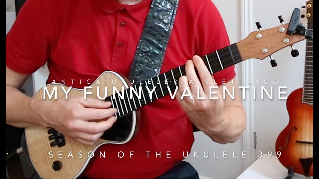 My Funny Valentine Electric ukulele cover YouTube