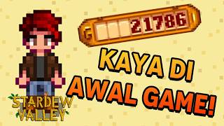 Cara cepat kaya di awal game | Stardew Valley Indonesia