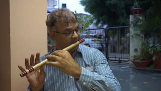 Mere naina sawan bhado | flute version ...