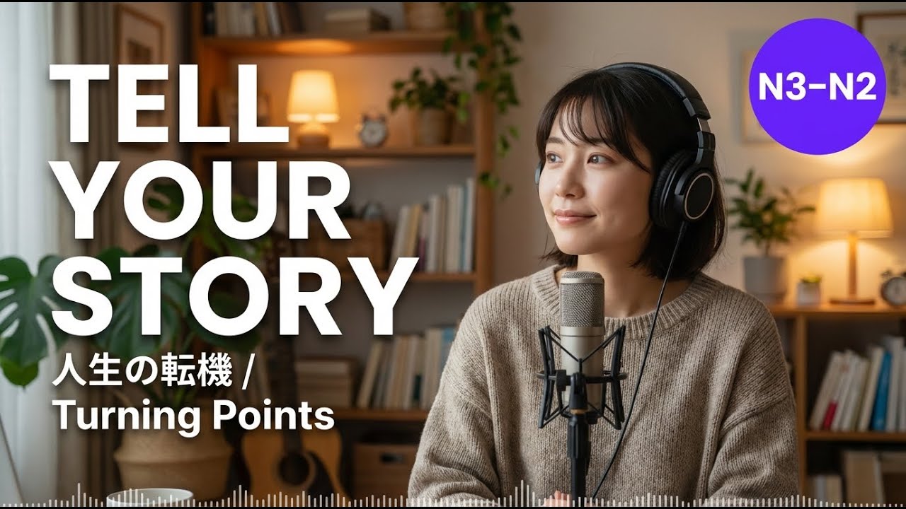 Tell Your Life Story in Japanese: Intermediate Listening Practice