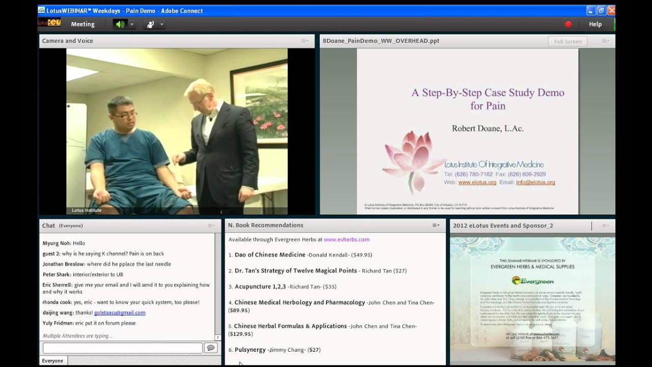 Balance Method Acupuncture Demo 3/5 by Robert Doane Acupuncture