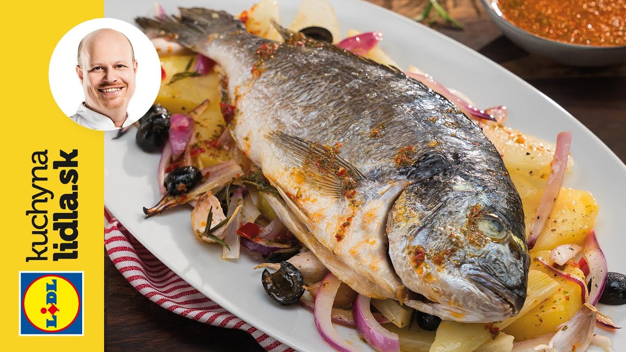 Pražma v rúre so zemiakmi a feniklom 🐟 | Roman Paulus | Kuchyňa Lidla