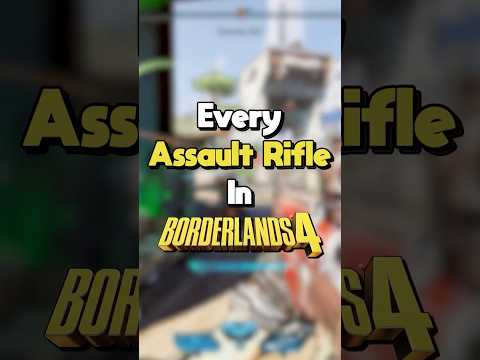 Every Legendary Assault Rifle In Borderlands 4