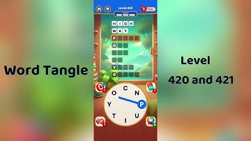 Word Tangle Level 421 Answers | Word Tangle Level 422 Solutions | Go Answer