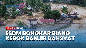 ESDM Bongkar Biang Kerok Banjir Dahsyat di Sumatera dan Aceh yang Kini Tewaskan Ratusan Warga