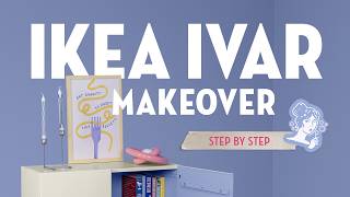 Großes IKEA IVAR MAKEOVER - VOM SPERRMÜLL ZUM IT-PIECE 🎨