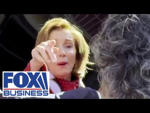 Pelosi loses it after pro-Palestinian protesters take over her driveway