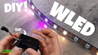 How to make an LEDSTRIP with WLED? FREE SOFTWARE!