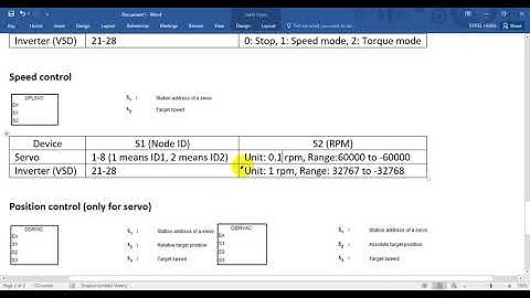 Delta AS PLC handy command control Servo Inverter via CANopen