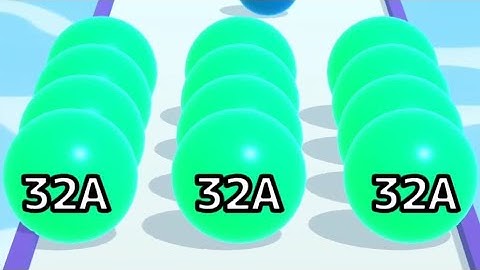 Ball Run 2048- All Levels Gameplay WALKTHROUGH Android, iOS { LEVEL 89 }