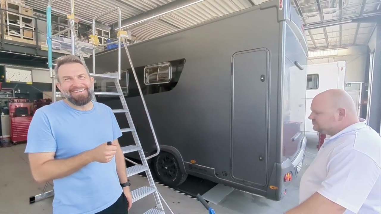 Preview auf einen wirklich nicht alltäglichen Piloté, Tobi aus BO + Infos von Reisemobile Hillebrand