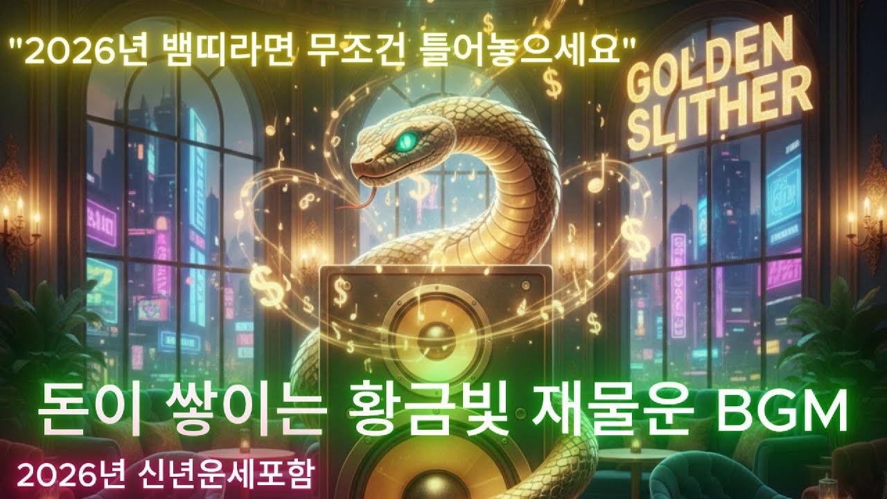 🐍2026년 뱀띠 운세 총정리 대운이 바뀌는 신호와 연도별 상세풀이                  (feat.팝송 10곡) | 2026 Fortune for Snake Year ♪