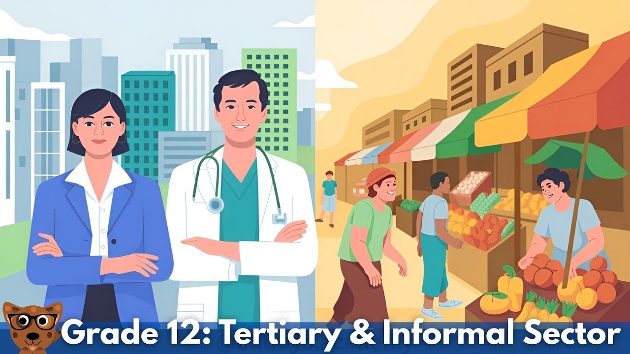 12 класс: Третичный и неформальный секторы: простое объяснение | Определение, характеристики и пр...