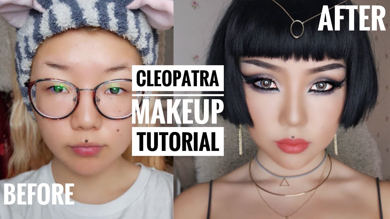 I turned myself into a ANIME GIRL - Makeup Tutorial By VIVEKATT