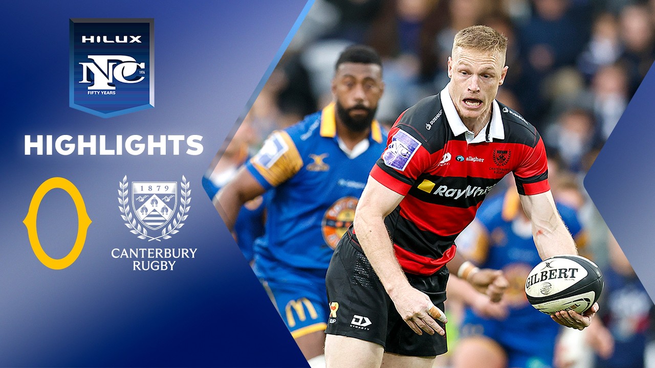 HIGHLIGHTS | Otago vs Canterbury (RS) | Hilux NPC | Round 2 | Sky Sport NZ