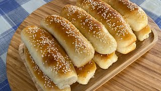 Easy Sandwich Bread #breadrecipe / خبز باقيت سهل #خبزة