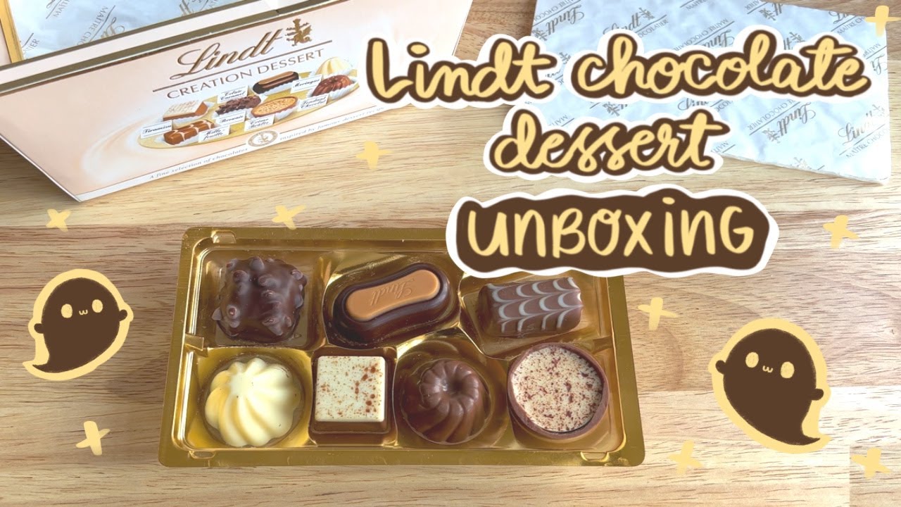 UNBOXING & TASTING  Lindt Chocolate Creation Dessert 