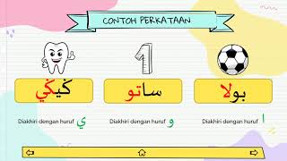 SUKU KATA TERBUKA JAWI | PENDIDIKAN ISLAM PRASEKOLAH