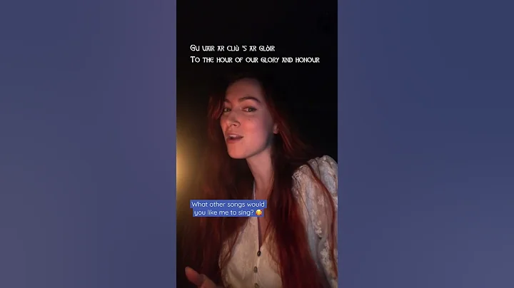 The lullaby from Disneys Brave- Noble Maiden Fair