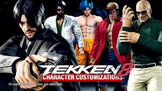 Tekken 8 Character Customization Ideas - Tekken 8 Peak Customizations Showcase #tekken8