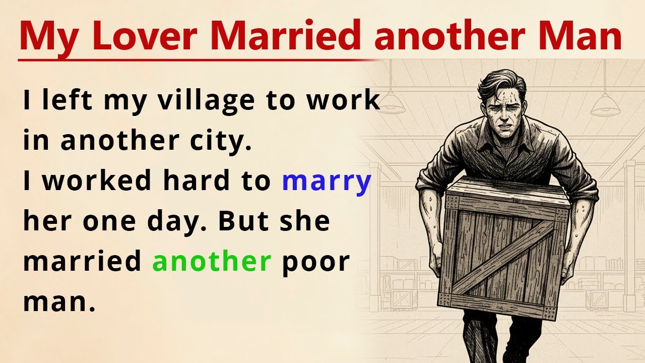Learn English with Stories ⭐ My Lover Married another Man | English Listening Speaking Practice