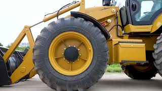 front end loader backhoe 4x4 2 5 ton mini payloader joystick retroexcavadora backhoe loader