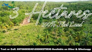 VLOG #108 | 3.3 Hectares | 100% FLAT LAND | 90 Per Square Meter | 3 Million Pesos | Along Brgy. Road