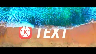 Text Under Sea Waves Editing || Kinemaster Tutorial || Koushik Bhunia screenshot 5