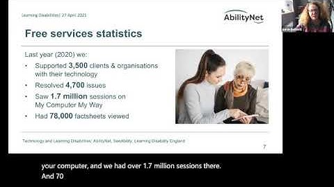 Learning Disability Webinar