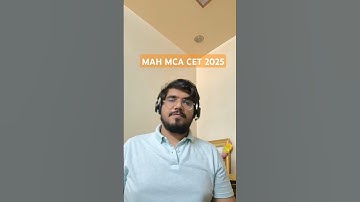 MAH MCA CET 2025 Paper Solving Strategy and Tips #mahmcacet #vjti #mhtcet #puneuniversity