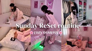 Download Lagu MY SUNDAY RESET ROUTINE 🌸🫧🧺 | Cozy Diaries | Deep Cleaning, Self-Care, Shein \u0026 Huda Beauty Haul 📦✨ MP3